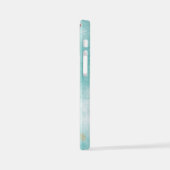 私のノームの携帯は好き? ノームと雪の結晶 iPhoneケース (左側面)