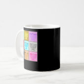 私のハヌカ時代のダサいユダヤのクリスマス面白い コーヒーマグカップ (正面左)