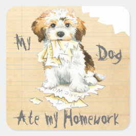 私のハバ食べスの宿題 スクエアシール