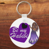 私のハビビベリーダンサーになる キーホルダー (正面)