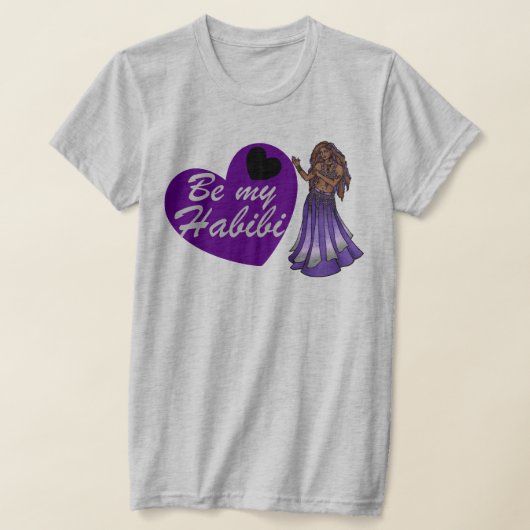 私のハビビベリーダンサーになる Tシャツ (レイダウン)