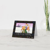 私のハビーのグリーティングカードへの素晴らしい誕生日 カード (正面)