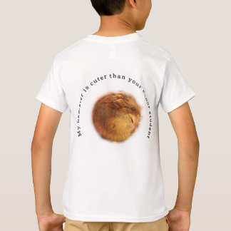 私のハムスターはあなたの名誉学生よりかわいいです Tシャツ