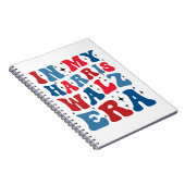 私のハリスWalz Era Kamala 2024選挙投票 ノートブック (右側)