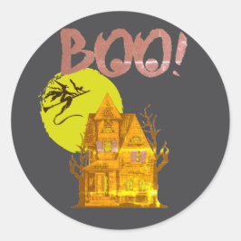 私のハロウィン ラウンドシール