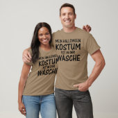 私のハロウィーンの衣装は私のハロウィンボーの洗い物にある Tシャツ (ユニセックス)
