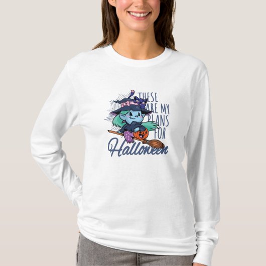 私のハロウィーン計画 Tシャツ (正面)