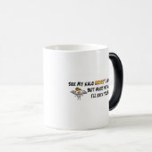 私のハローのマグを見て下さい モーフィングマグカップ (正面右)