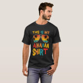 私のハワイアンシャツの女性男性子供のLuauパーティー Tシャツ (正面フル)