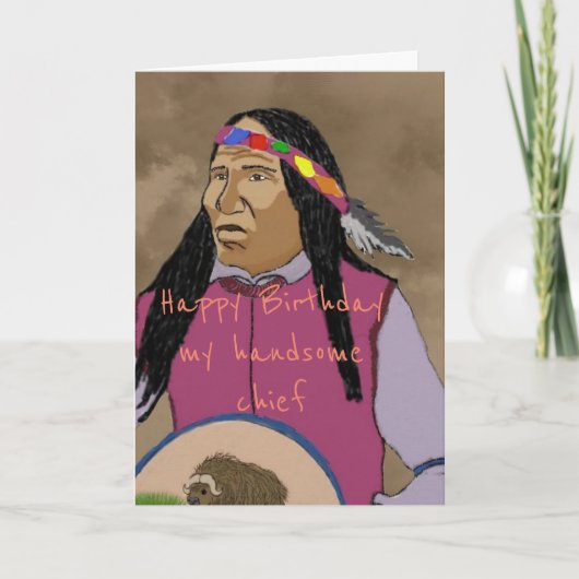 私のハンサムな責任者 カード (正面)