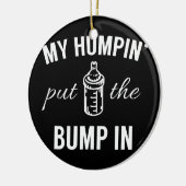 私のハンピンが初めて父にバンプを置いた セラミックオーナメント (左)