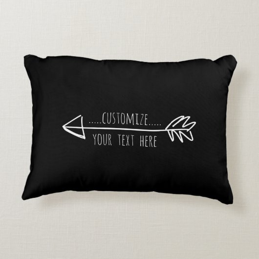 私のハンモック(パーソナライズな)旅行から出て下さい アクセントクッション (裏面)