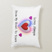 私のハートからアクセント枕まで アクセントクッション (裏面(縦))