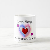 私のハートからモーフィングマグ モーフィングマグカップ (中央)