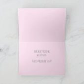 私のハートがあなたを選んだ - バレンタインカード シーズンカード (内部)