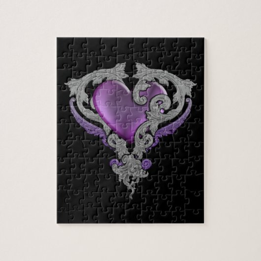 私のハートがあります ジグソーパズル (縦)