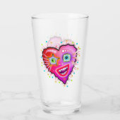 私のハートが輝く タンブラーグラス (裏面)