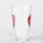 私のハートが輝く タンブラーグラス (左)