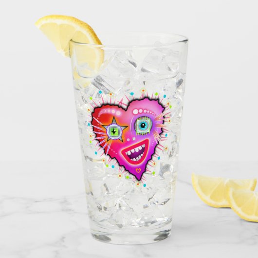 私のハートが輝く タンブラーグラス (アイス正面)