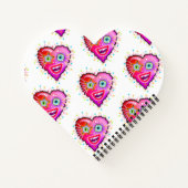 私のハートが輝く ノートブック (裏面)