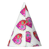 私のハートが輝く パーティーハット (裏面)