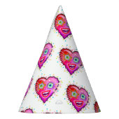 私のハートが輝く パーティーハット (左)