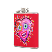 私のハートが輝く フラスク (左)