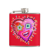 私のハートが輝く フラスク (正面)