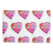 私のハートが輝く 枕カバー (裏面-左)