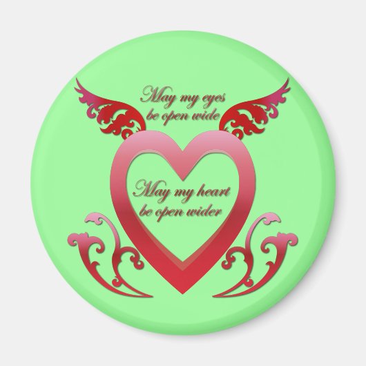 私のハートが マグネット (正面)