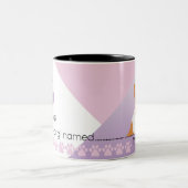 私のハートがCorgiグラフィックに属する犬のマグモダン ツートーンマグカップ (中央)