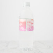 私のハートで輝くある ペットボトルラベル (裏面)