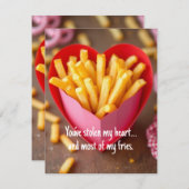 私のハートとほとんどすべてのフライドポテトを盗んだね シーズンカード (正面/裏面)