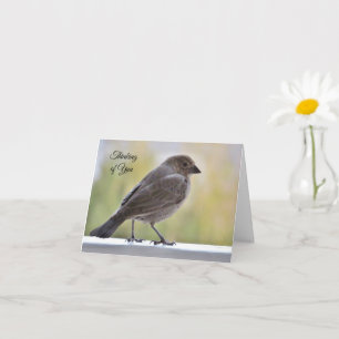 私のハートと祈りの言葉の考え中で閉じる –  カード