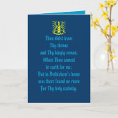 私のハートに来られるOイエス・キリスト主 カード (黄色い花)