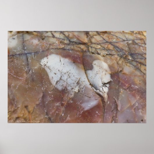 "私のハートのひび"ロックバレンタインデーポスター ポスター (正面)