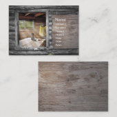 私のハートのカウボーイ 名刺 (正面/裏面)