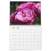 私のハートのバレンタインのギフトのばら色のカレンダーの中心 カレンダー (3月 2026)