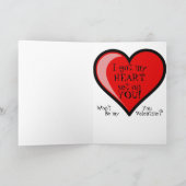 私のハートのバレンタインを得ました シーズンカード (内部)