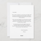 私のハートのバレンタイン詩 シャム猫 シーズンカード (裏面)