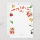 私のハートのピザをちょっと取って シーズンカード (裏面)