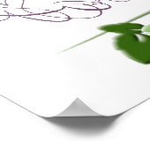 私のハートの中のowlaysかわいいOwlsポスター ポスター (角)