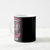 私のハートの天国最高の乳がん コーヒーマグカップ (正面左)