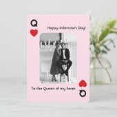 私のハートの女王バレンタインデー写真 シーズンカード (スタンド正面)