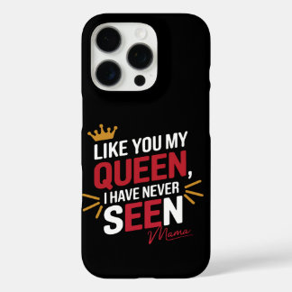 「私のハートの女王 – ママの愛」 👑 iPhone 16 PROケース