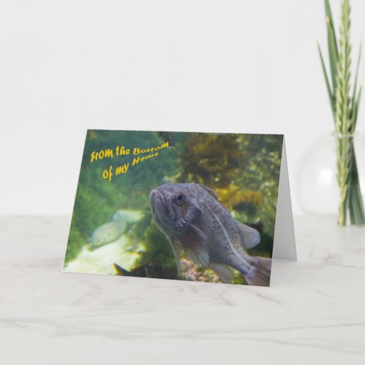 私のハートの底ありがとう2 サンキューカード (正面)