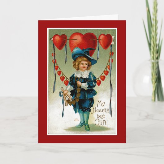 私のハートの最高のギフト シーズンカード (正面)