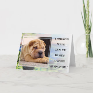 私のハートの歌 カード