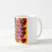 私のハートの永久に喜び! コーヒーマグカップ (正面右)