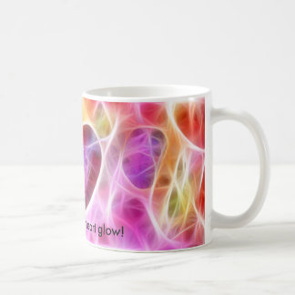 私のハートの白熱マグを作ります コーヒーマグカップ